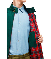 BLOUSON G9 HARRINGTON RACING GREEN BARACUTA