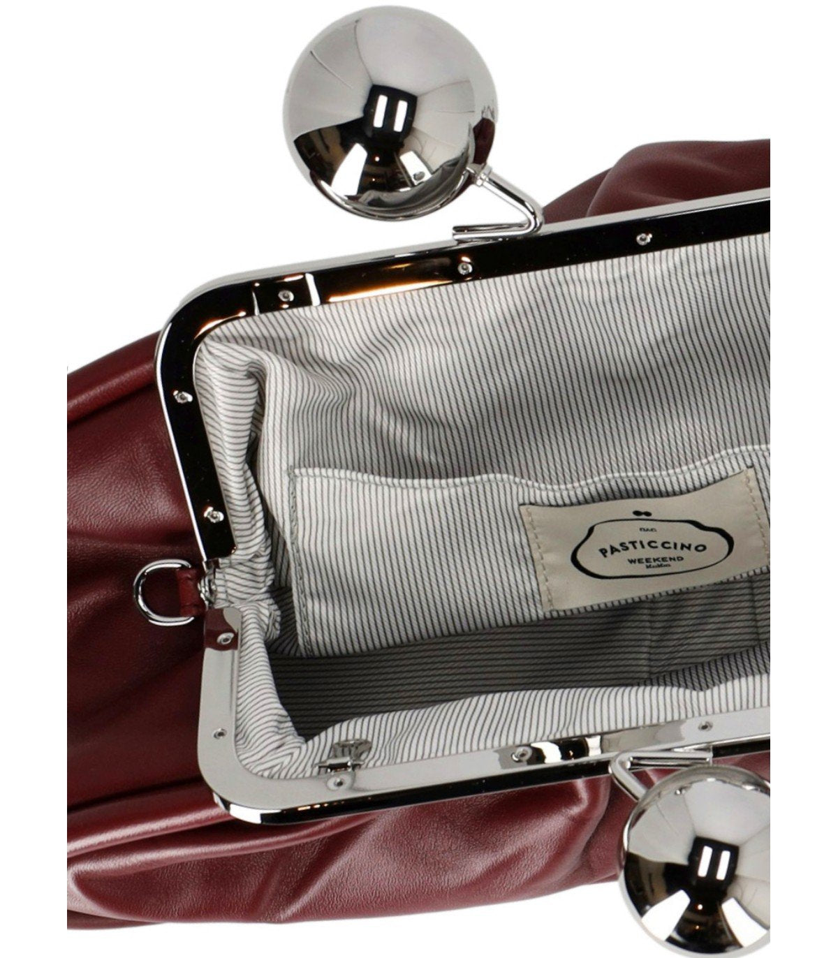 CLUTCH PASTICCINO MILVANEW MEDIUM BORDEAUX MAX MARA WEEKEND