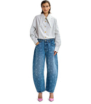 ESSENTIEL ANTWERP JOMATO MEHRFARBIGES GESTREIFTES HEMD