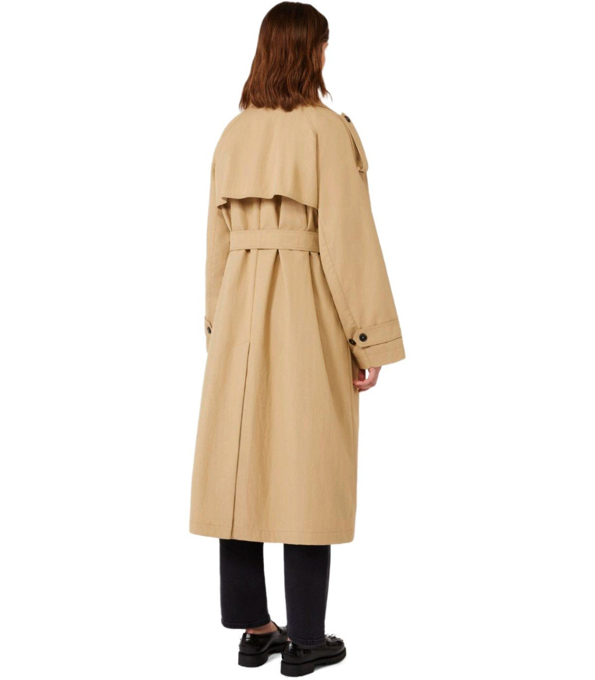 MAX MARA WEEKEND CANASTA BEIGE TRENCHCOAT