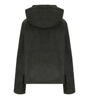 BARBOUR REIGHTON WAX GREEN HOODED JACKET