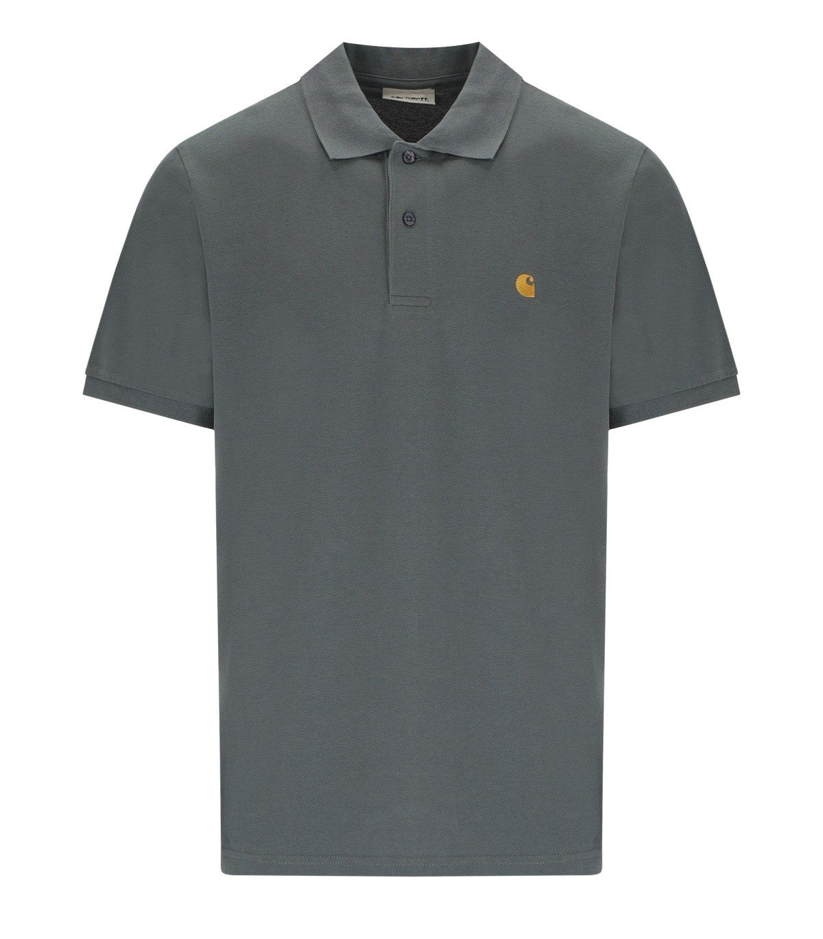 CARHARTT WIP S/S CHASE COZY BLUE POLO SHIRT