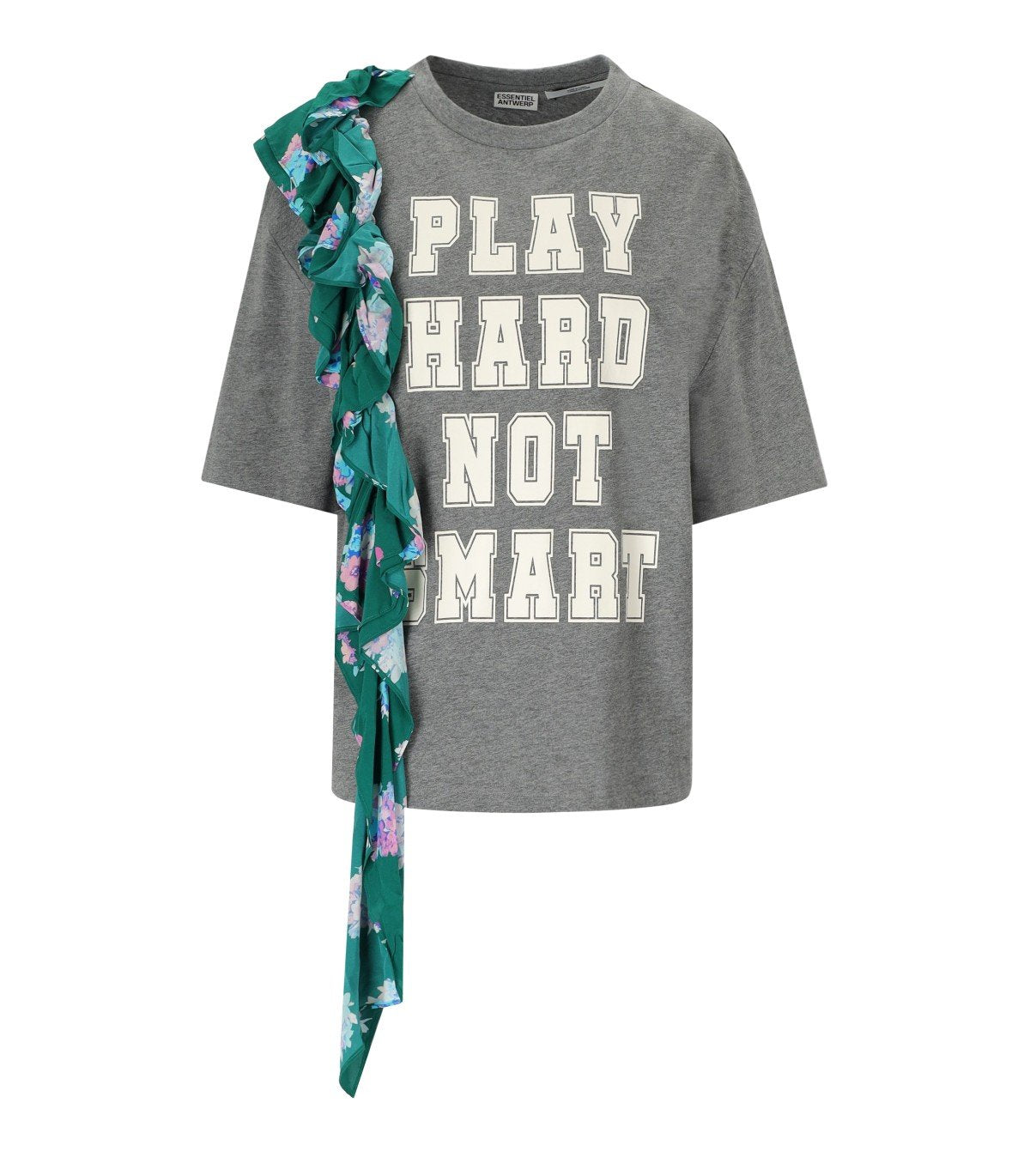 ESSENTIEL ANTWERP JILLY GREY T-SHIRT