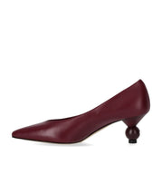 MAX MARA WEEKEND RENZA BURGUNDY PUMPS