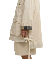 BARBOUR MIDDELMARCH BEIGE HOODED JACKET