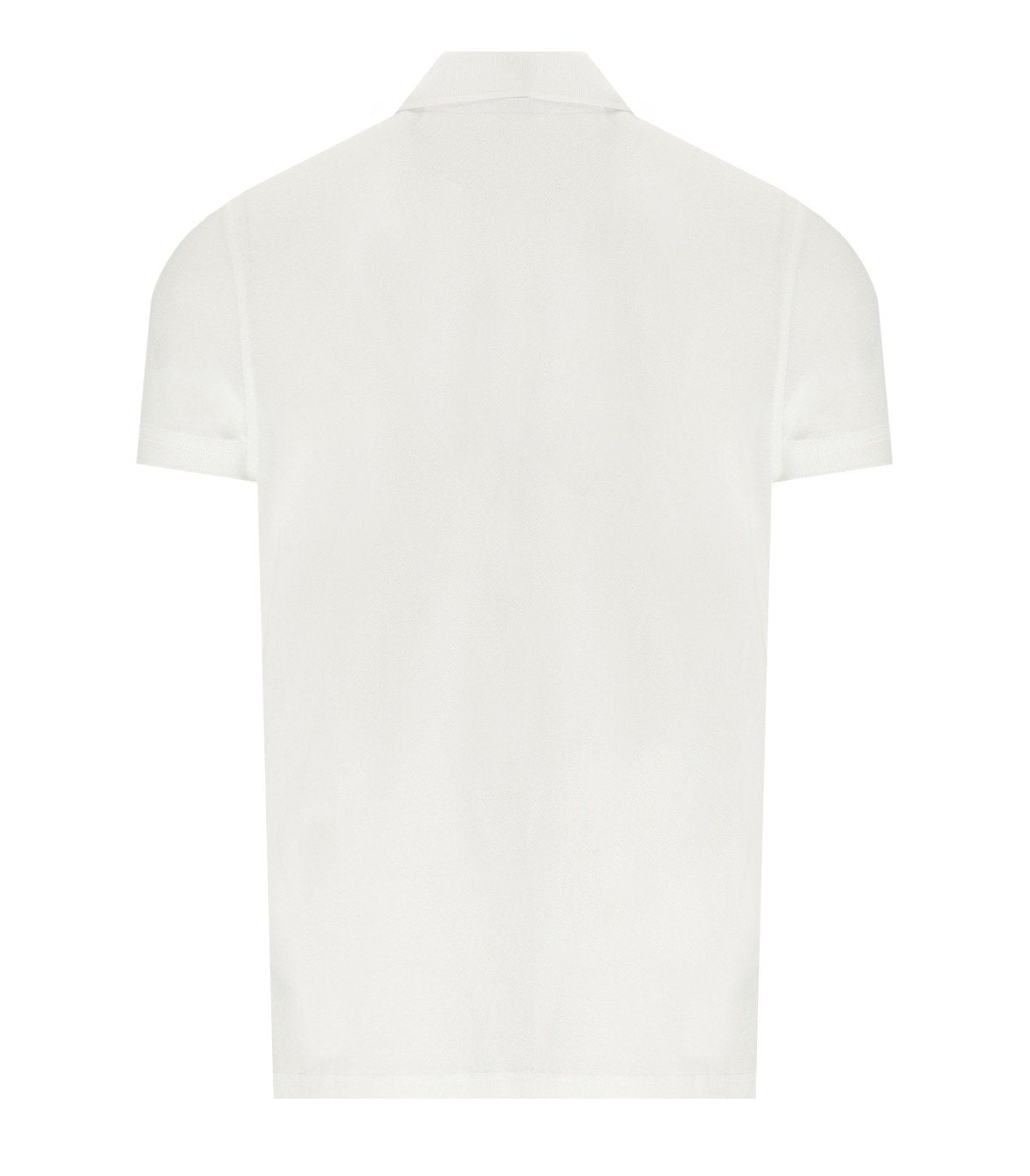 BARBOUR TARTAN PIQUE WHITE POLO SHIRT