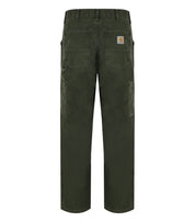 CARHARTT WIP DOUBLE KNEE OLIVE GREEN PANTS