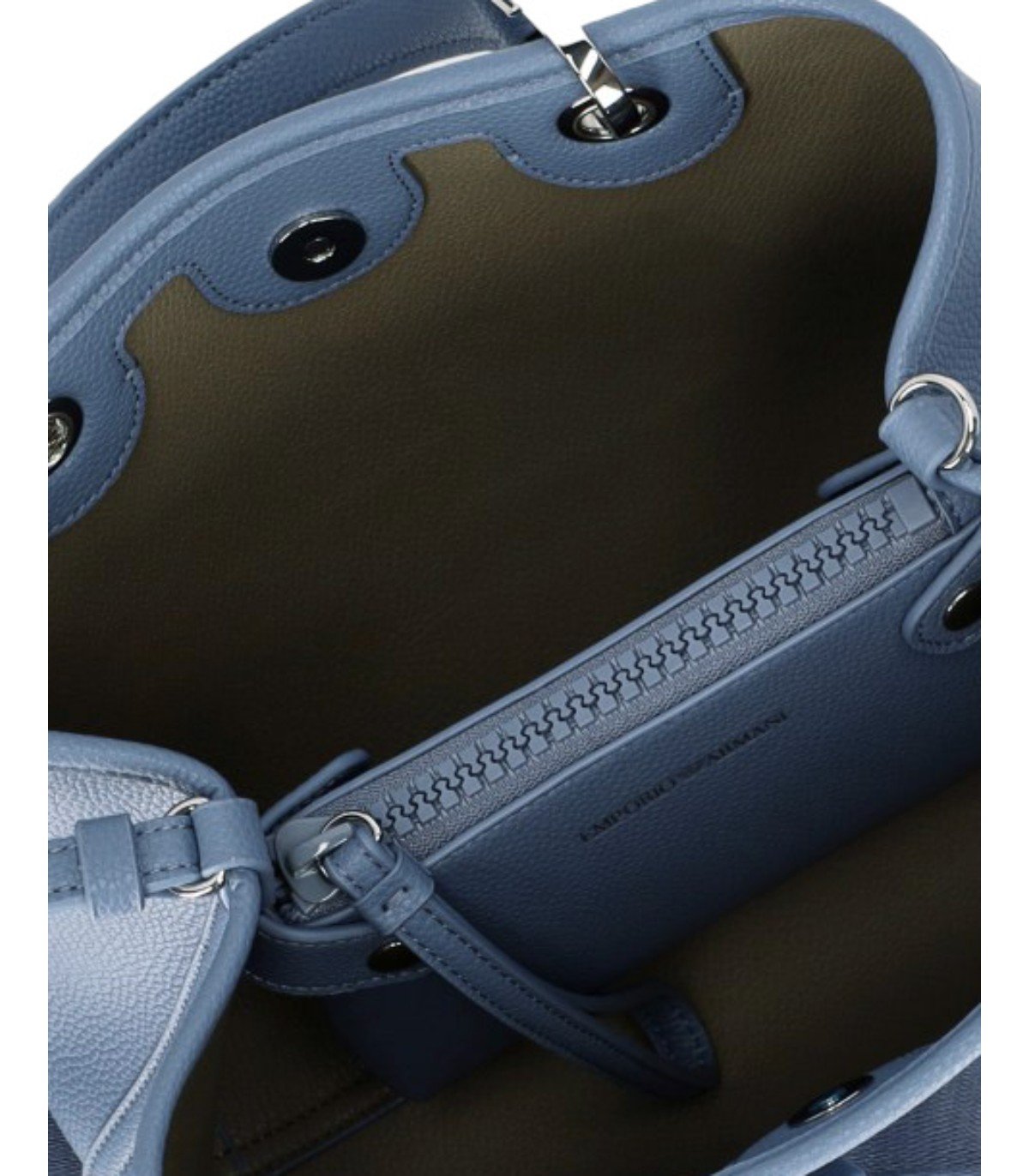 BORSA SHOPPING MYEA PICCOLA ASFALTO TERRA EMPORIO ARMANI