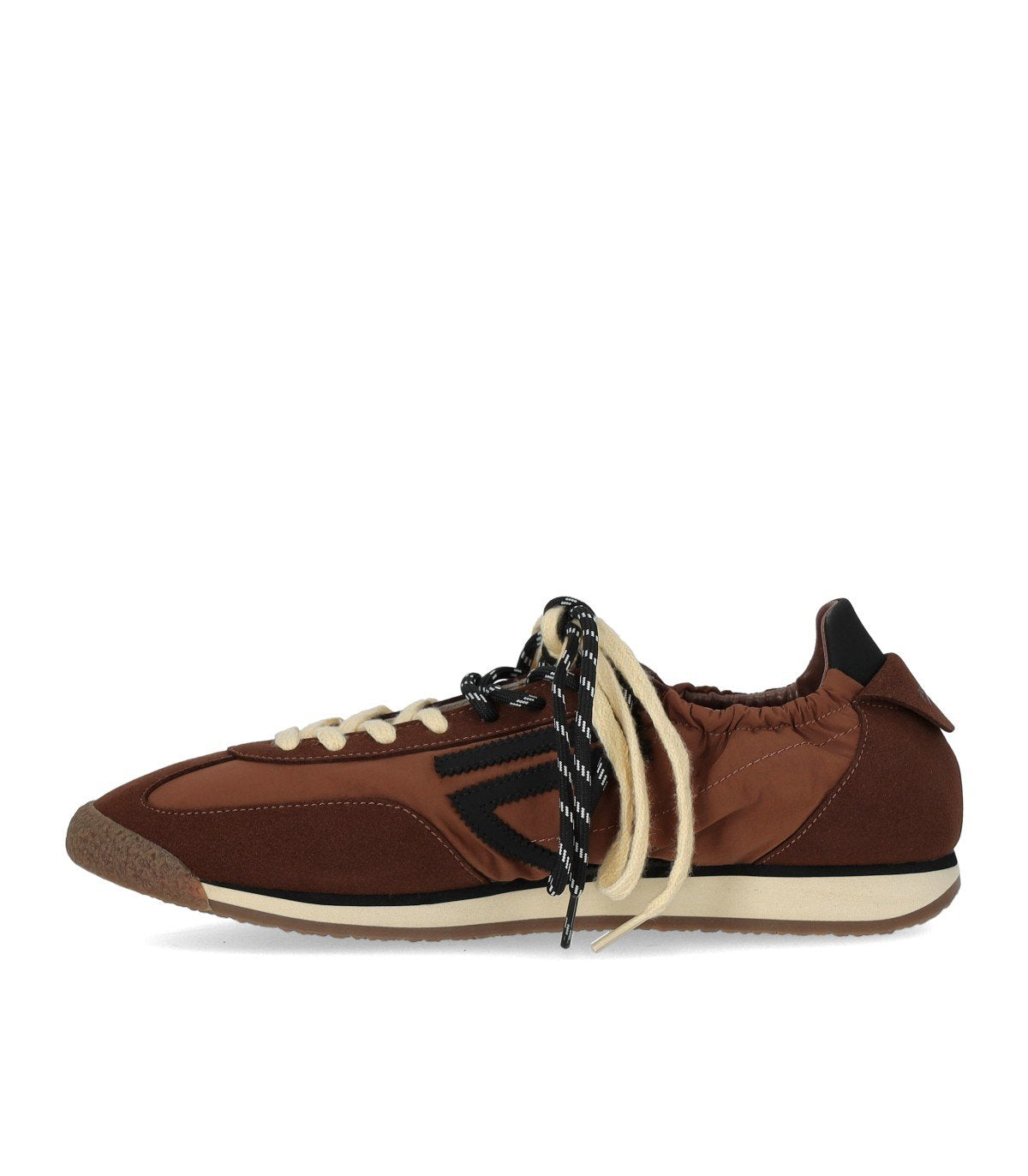 BASKETS 6.02 PANTHER VINTAGE NYLON CHOCOLATE PURAAI