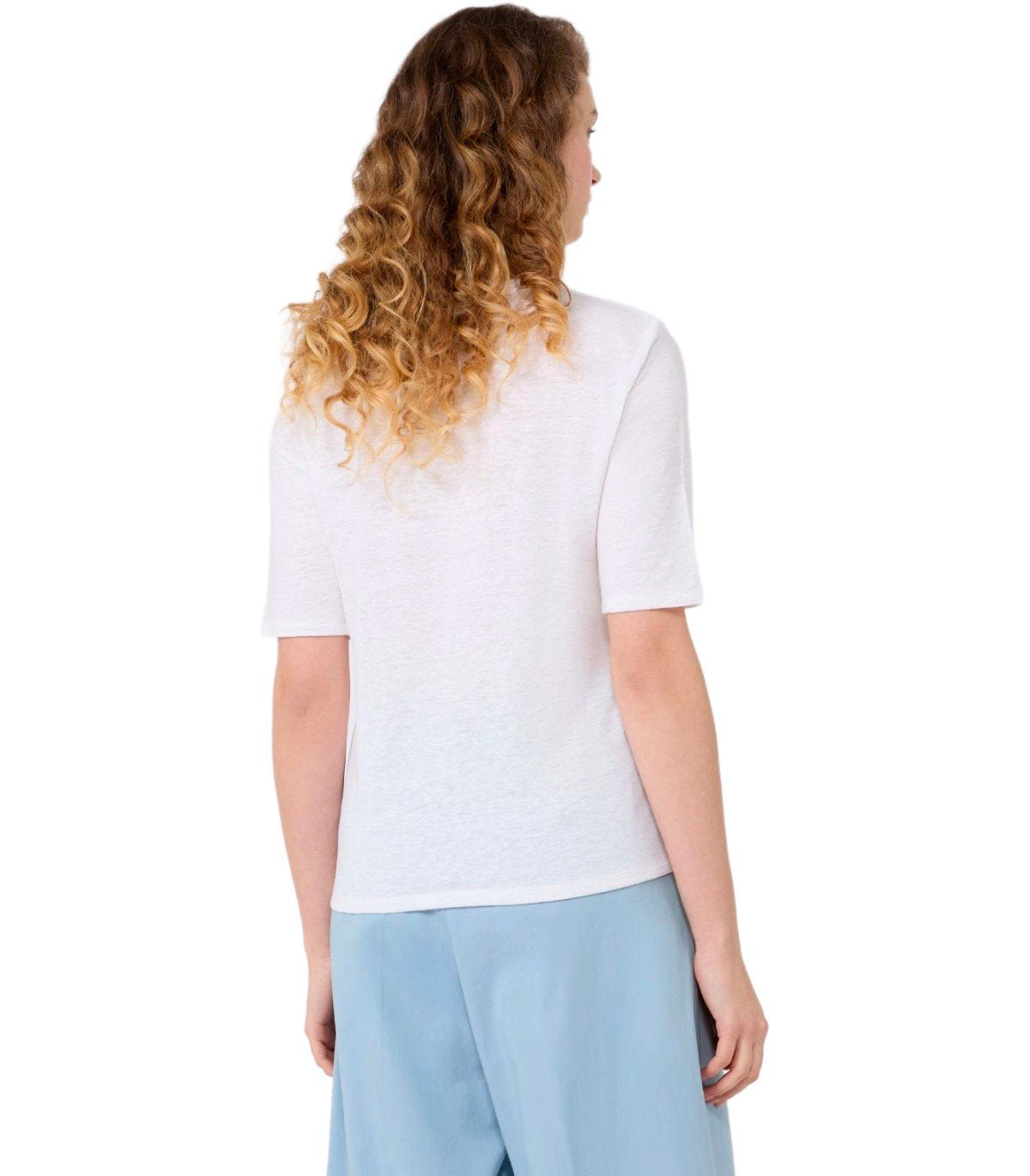 MAX MARA WEEKEND OPZIONE WHITE T-SHIRT