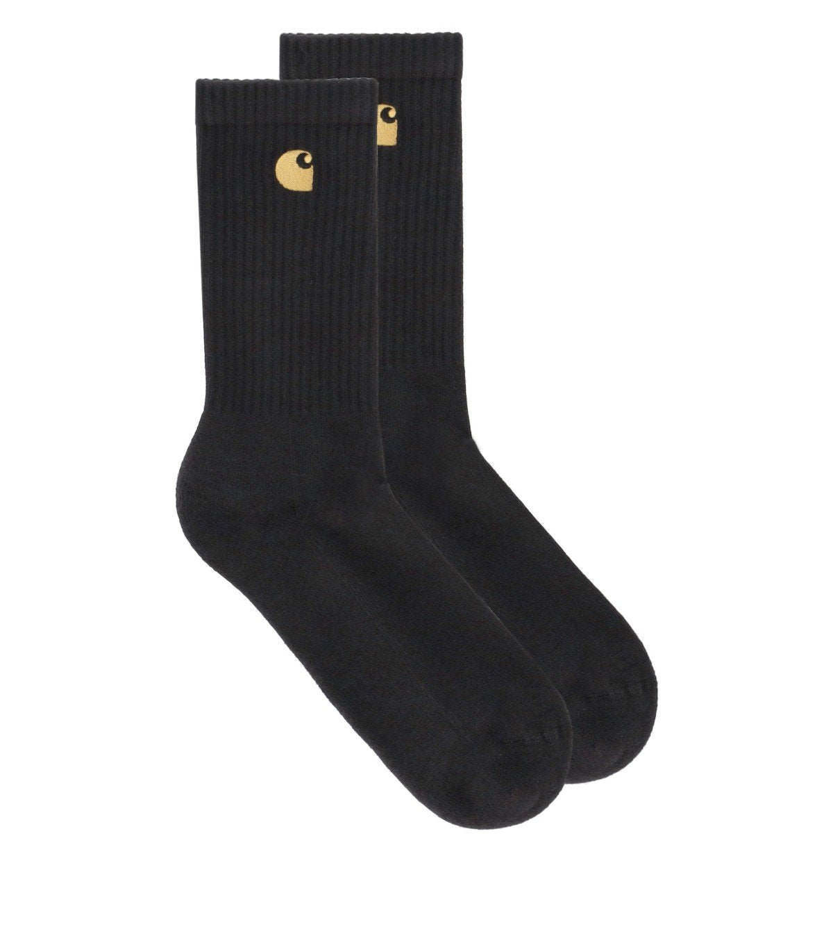 CARHARTT WIP CHASE BLACK SOCKS