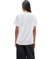 GANNI PUPPY WHITE T-SHIRT