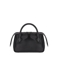 ALICE BLACK LEATHER HANDBAG MINOBOSSI