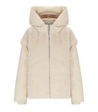 BOMBER EN FAUSSE FOURRURE KBEAUTY BEIGE ESSENTIEL ANTWERP - XS
