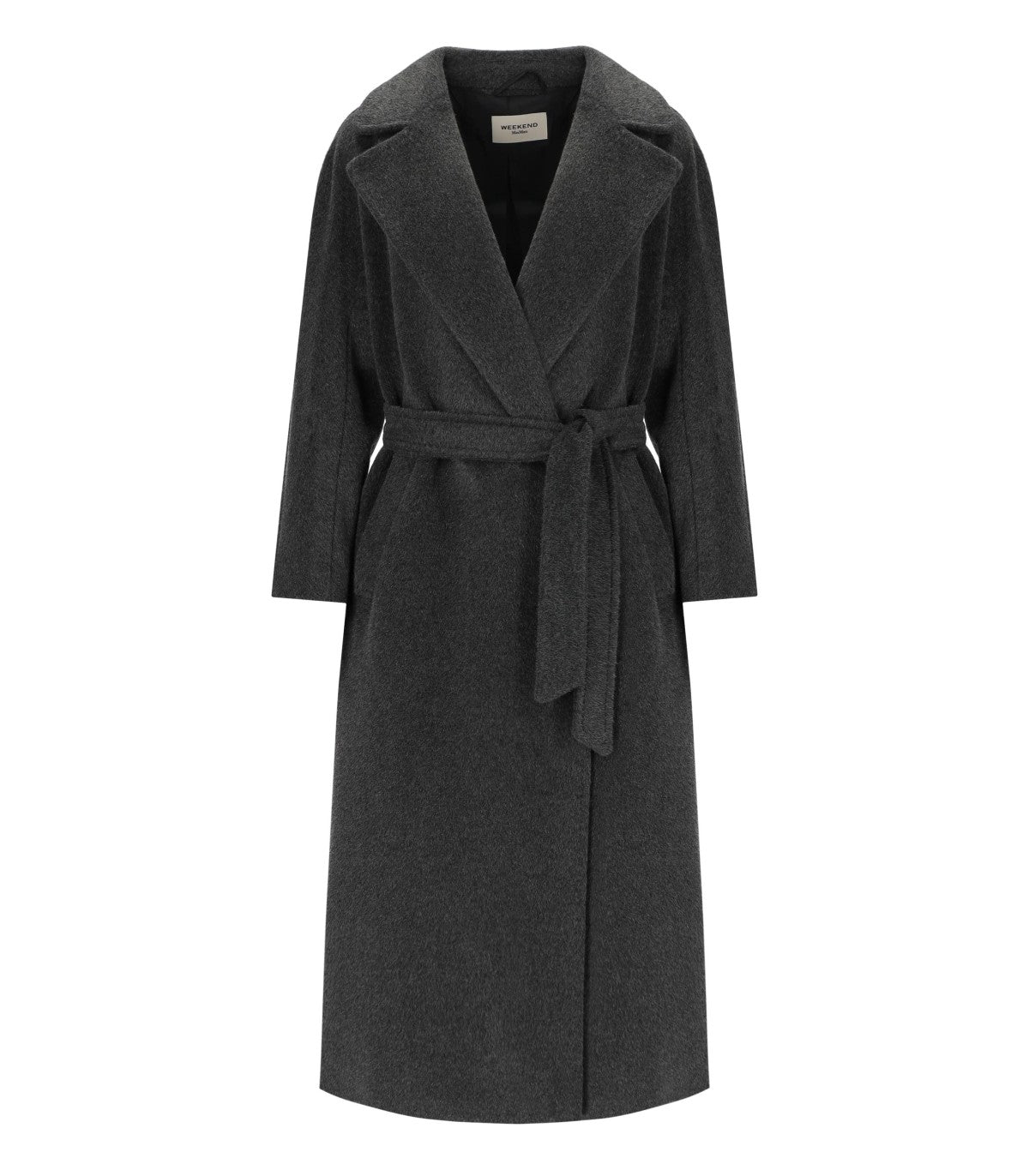 BELTED COAT TEMPERA ANTHRACITE MAX MARA WEEKEND