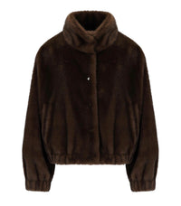 VESTE FOURRURE ANEMONE MARRON MAX MARA WEEKEND - 38