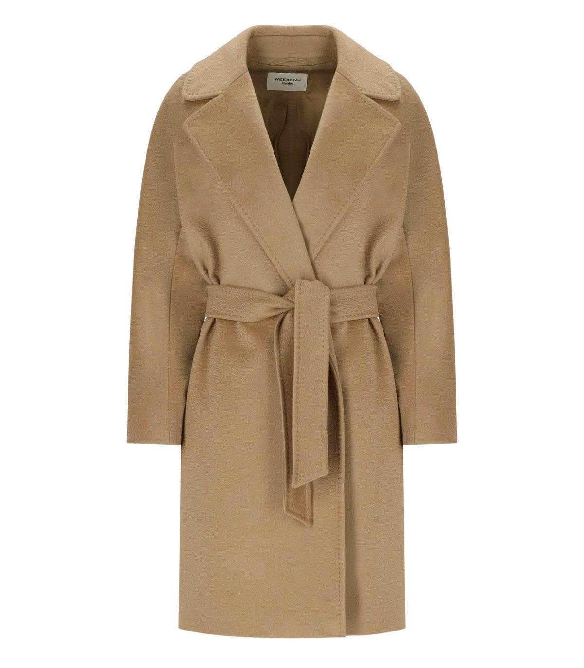 ABRIGO CON CINTURÓN PEDALE CAMEL MAX MARA WEEKEND