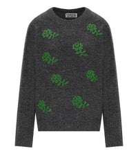 KORINE GREY WOOL SWEATER ESSENTIEL ANTWERP - S