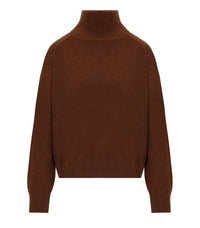 CREW NECK SWEATER TORRE CARAMEL MARELLA - S