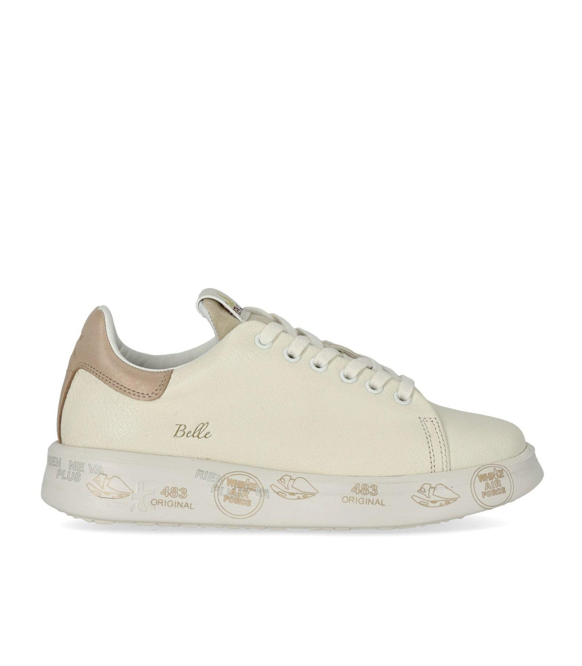 SNEAKER BELLE 8627 WHITE PREMIATA