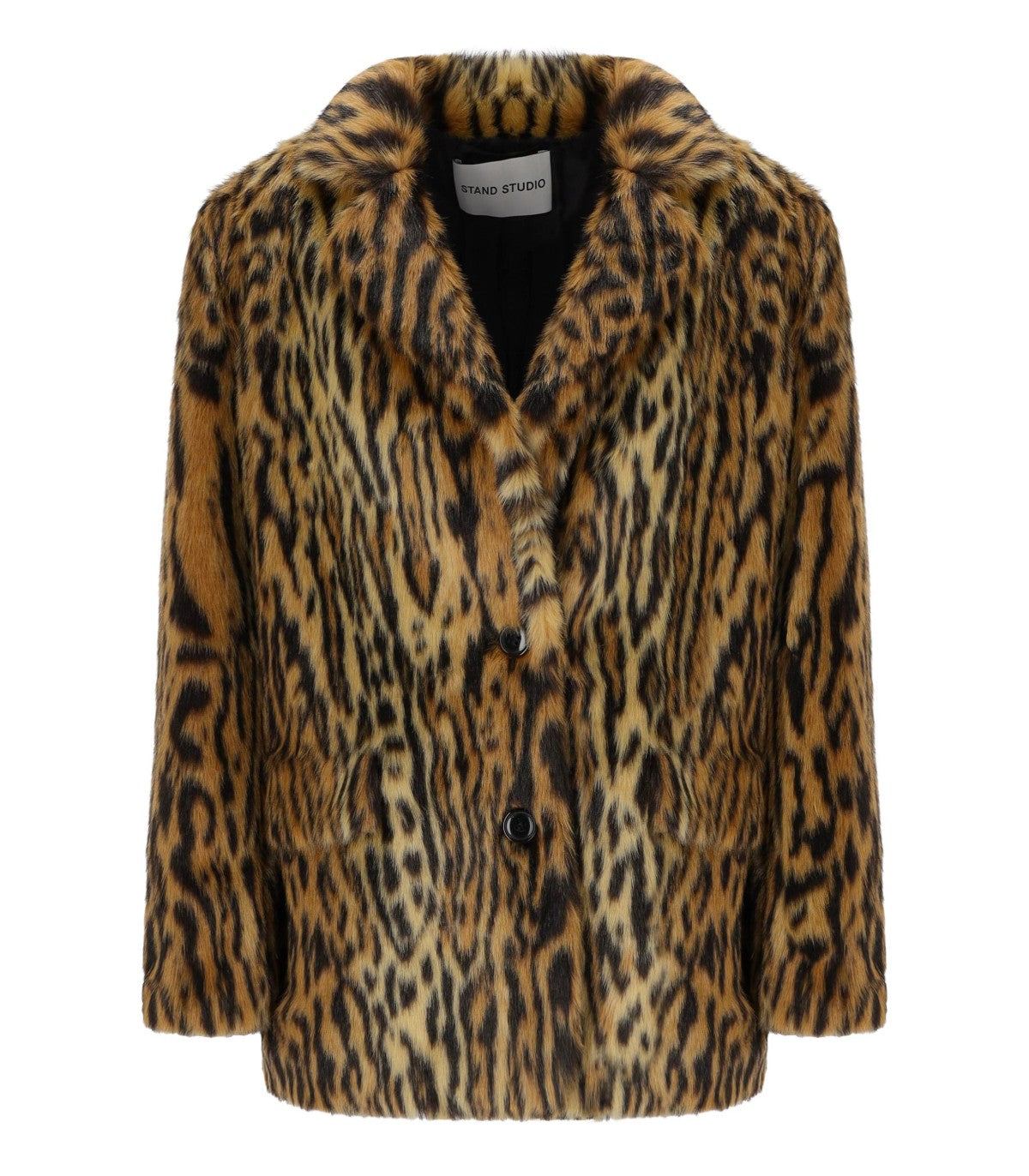 BLAZER PELLICCIA EMMIE ANIMALIER STAND STUDIO