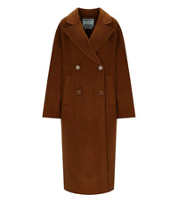 MANTEAU KELP MARRON ESSENTIEL ANTWERP - XS