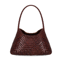 SANTA MARIA BROWN SHOULDER BAG DRAGON DIFFUSION