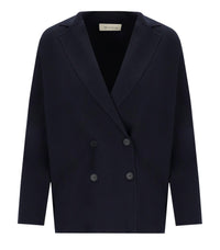 CARDIGAN LONCIA BLEU MM MAX MARA - XS