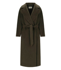 BELTED COAT TEMPERA KHAKI MAX MARA WEEKEND - 38