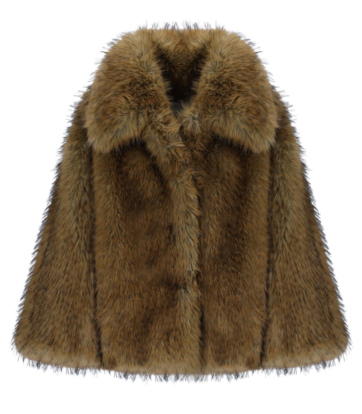 PELZJACKE KASTANJE BRAUN ESSENTIEL ANTWERP