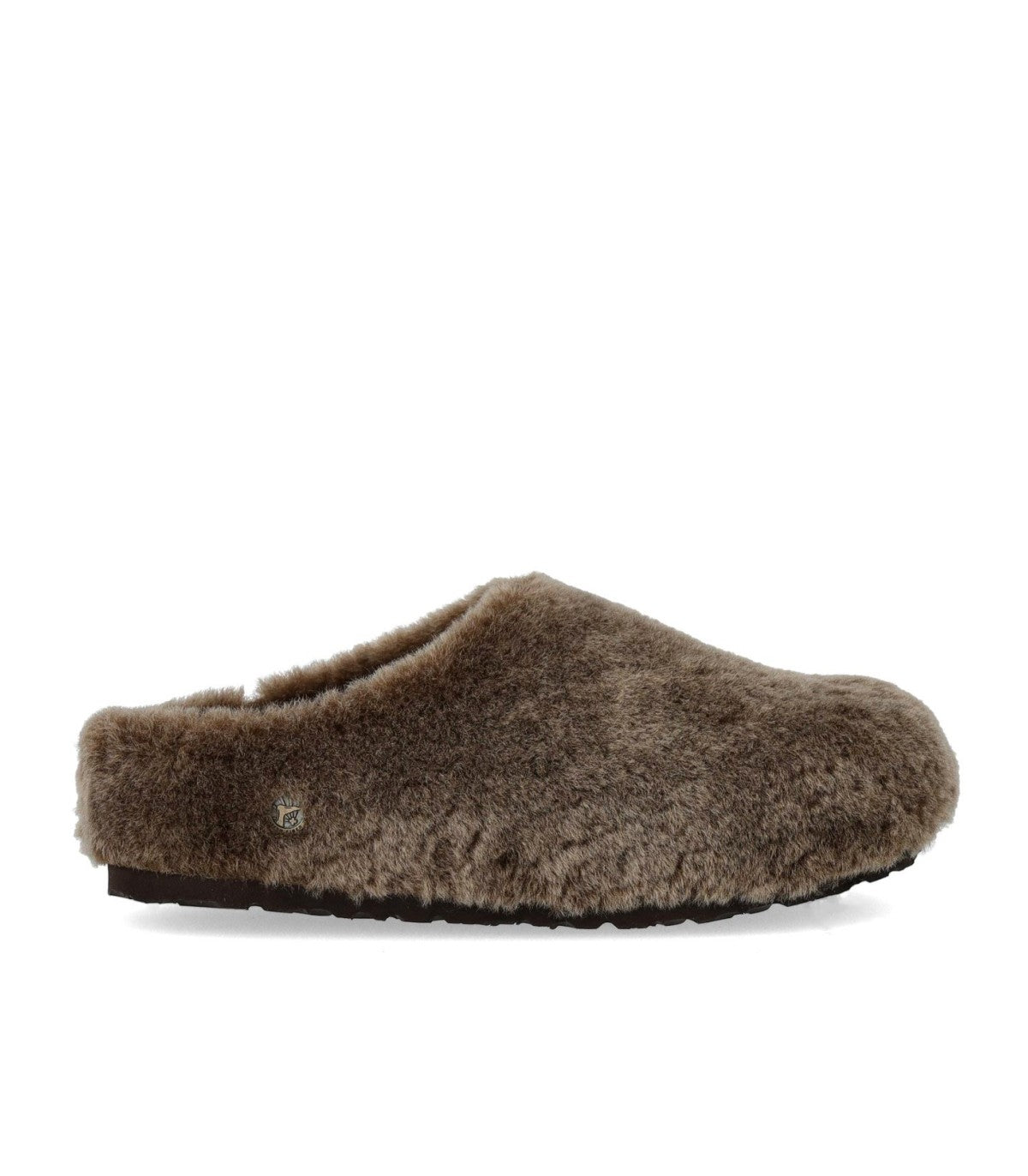 CLOG AMSTERDAM WRAPPED SHERLING GRAY TAUPE BIRKENSTOCK