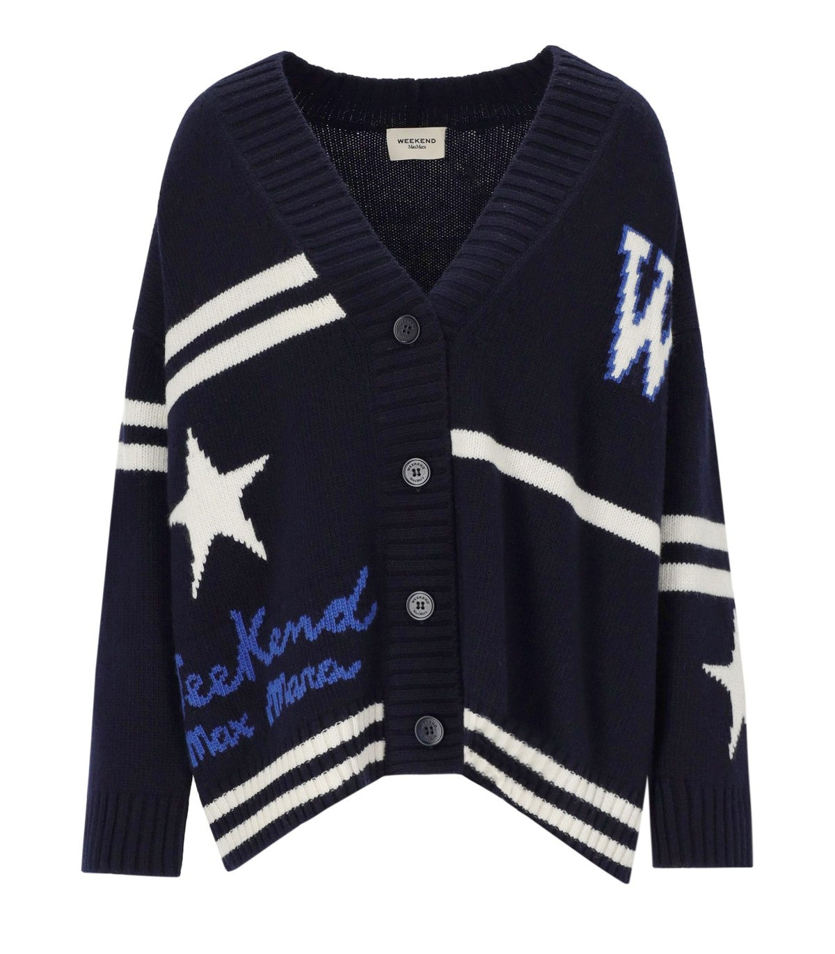 CARDIGAN BELGIO BLU MAX MARA WEEKEND