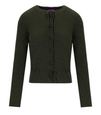 CARDIGAN KAKI GREEN MAX MARA WEEKEND - S