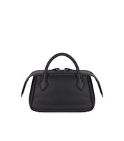 ALICE BLACK LEATHER HANDBAG MINOBOSSI