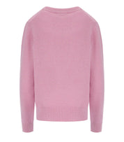 RUNDHALS-PULLOVER CRAB ROSA GANNI