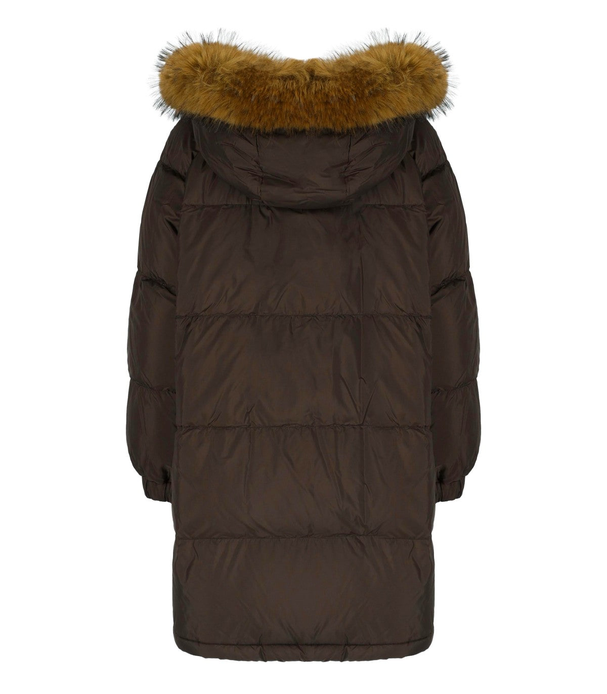 PUFFER JACKET REVERSIBLE ANFORA BROWN MAX MARA WEEKEND