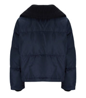 PUFFER JACKET EBURNEA BLUE MAX MARA WEEKEND