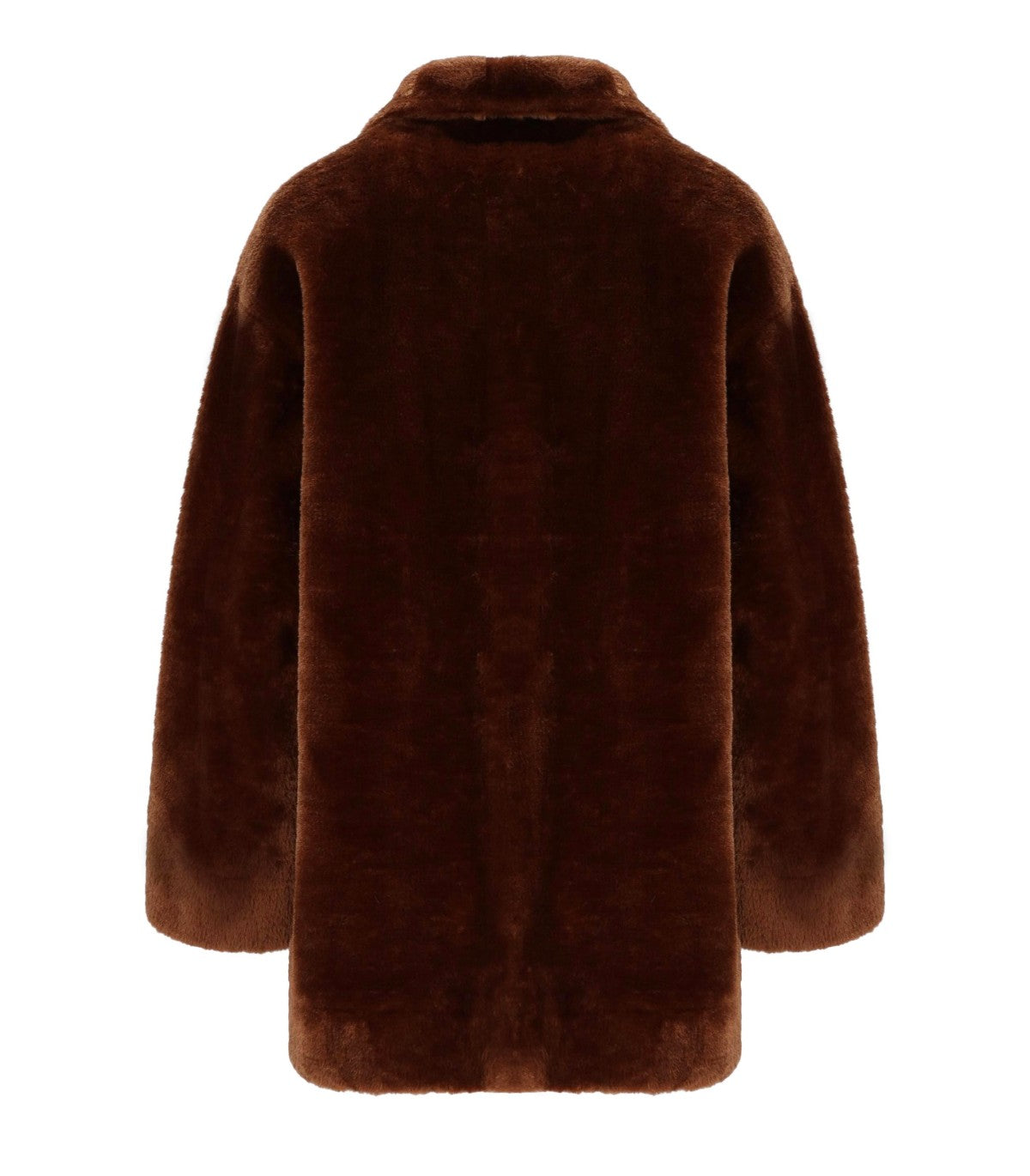 REVERSIBLE FAUX FUR COAT GIOVANE CARAMELLO MARELLA