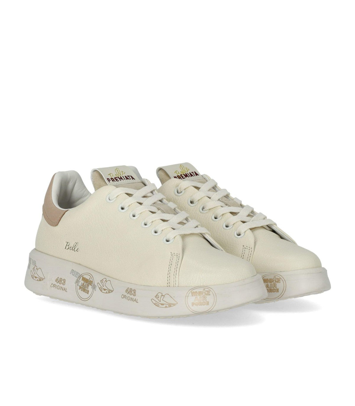 SNEAKER BELLE 8627 WHITE PREMIATA