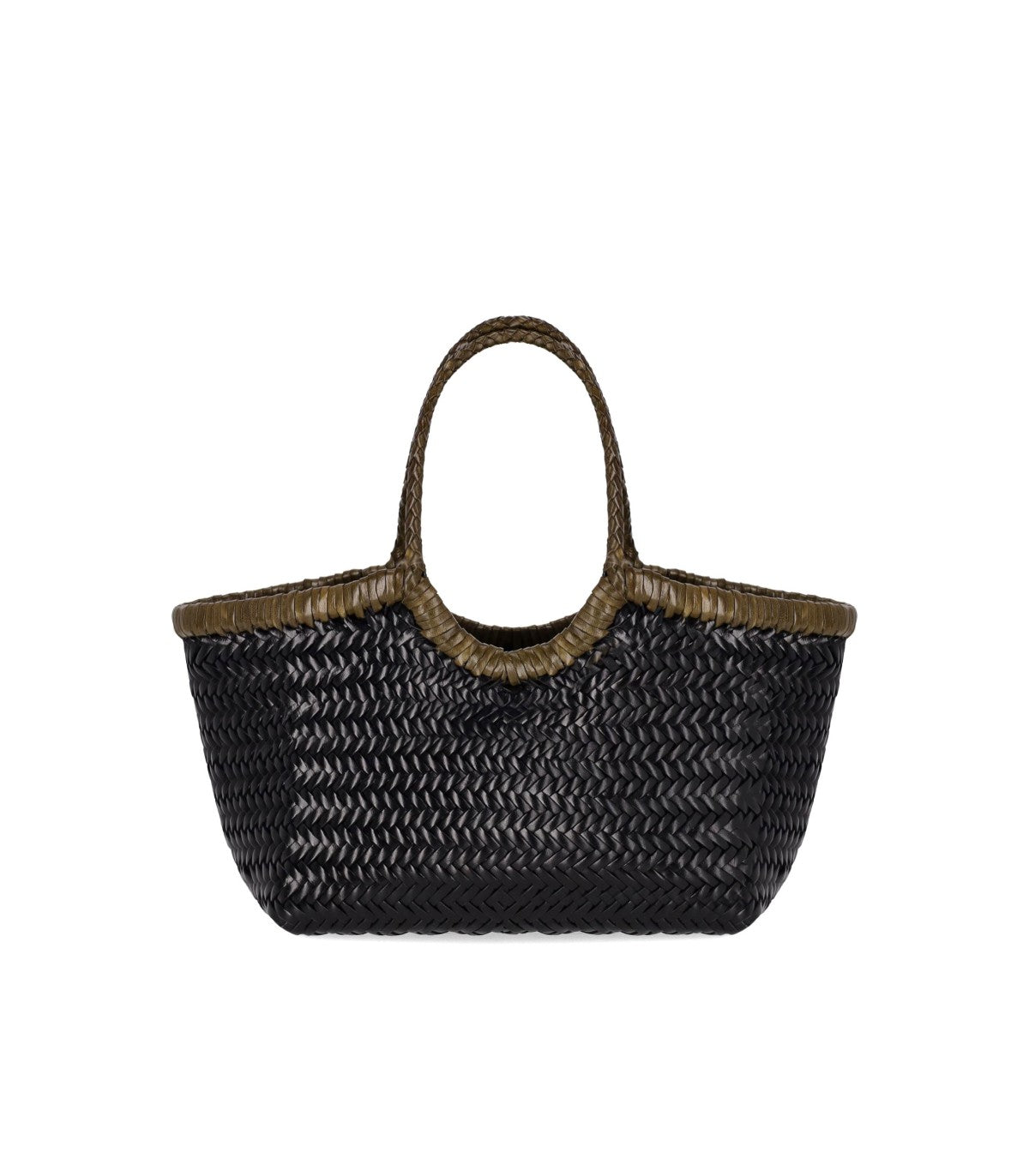 NANTUCKET BLACK KHAKI SHOULDER BAG DRAGON DIFFUSION