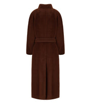 BELTED COAT PIRANIA BROWN MARELLA