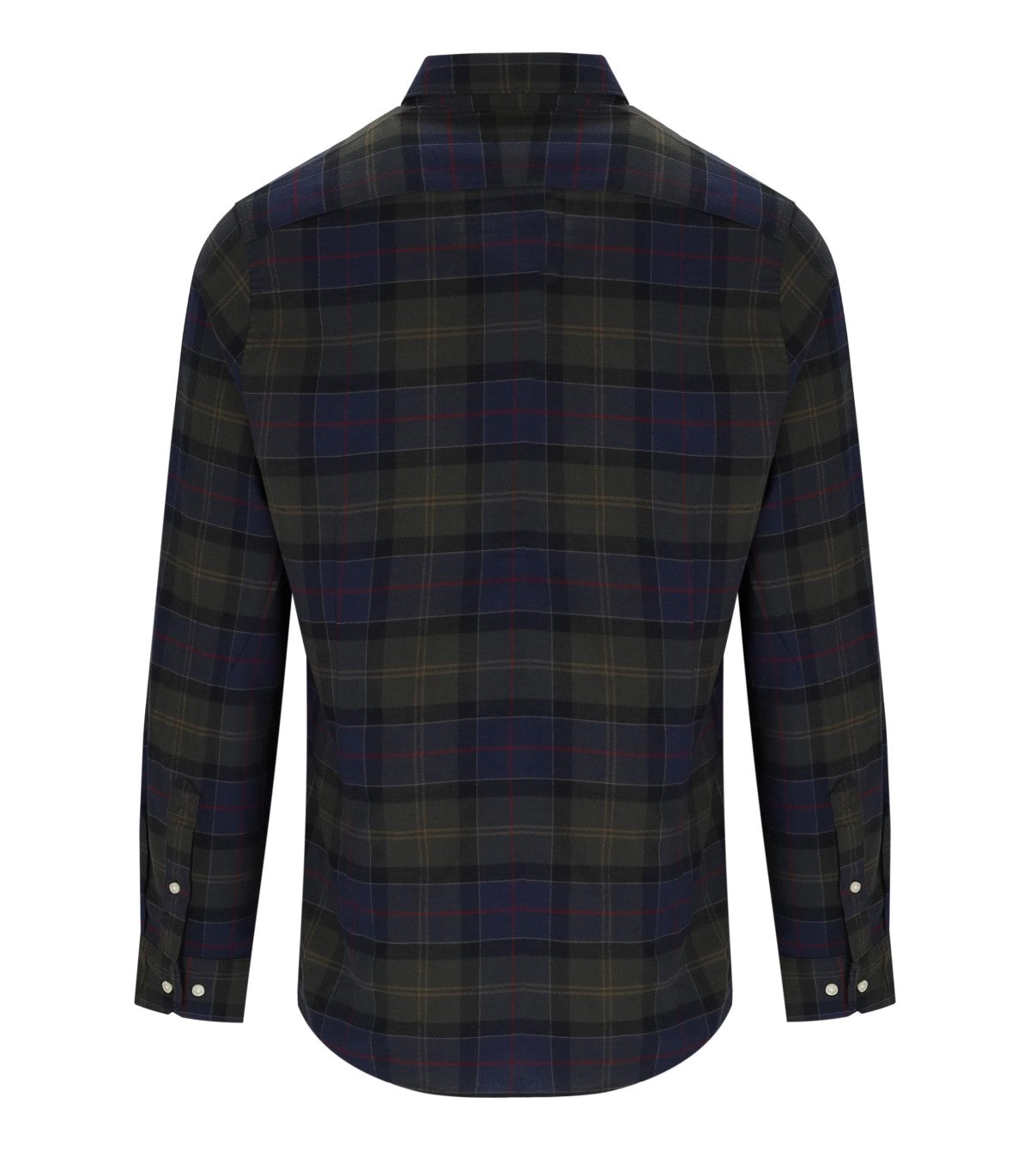 CHEMISE FORTROSE VERT BLEU BARBOUR