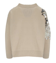 PULLOVER CALCIO BEIGE MARELLA