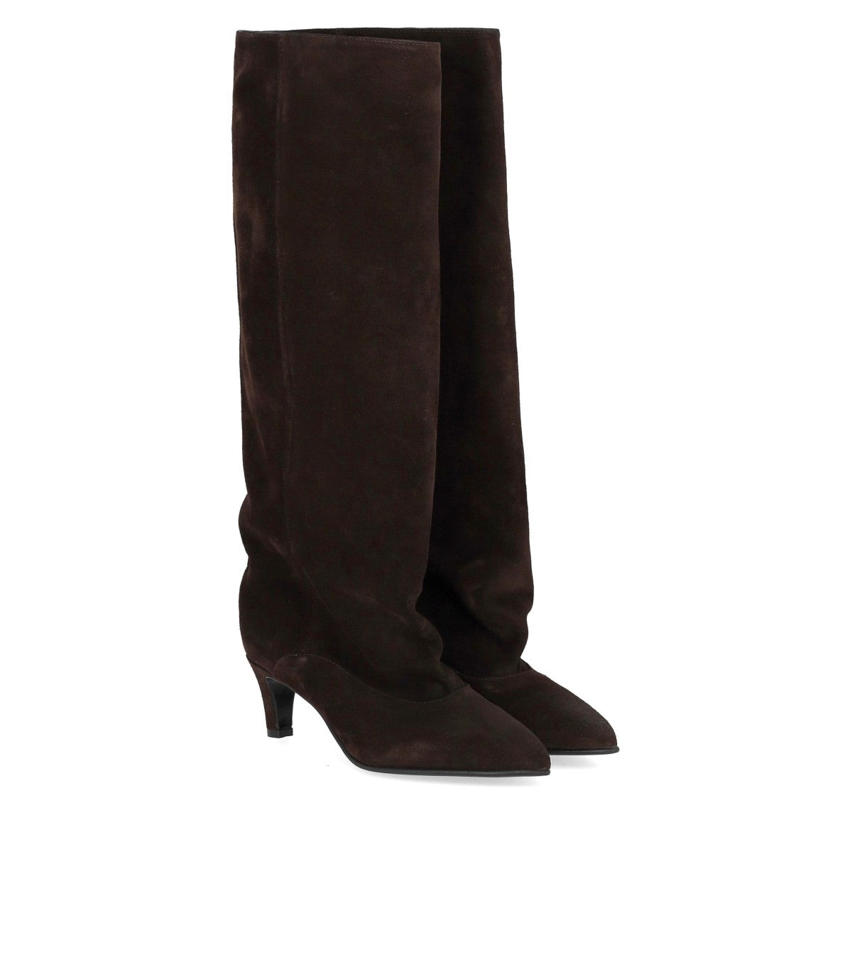 STIEFEL VELOUR EBANO STRATEGIA