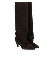 STIEFEL VELOUR EBANO STRATEGIA