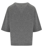 STRICKPULLOVER AUS WOLLMISCHUNG VELA GRAU MARELLA