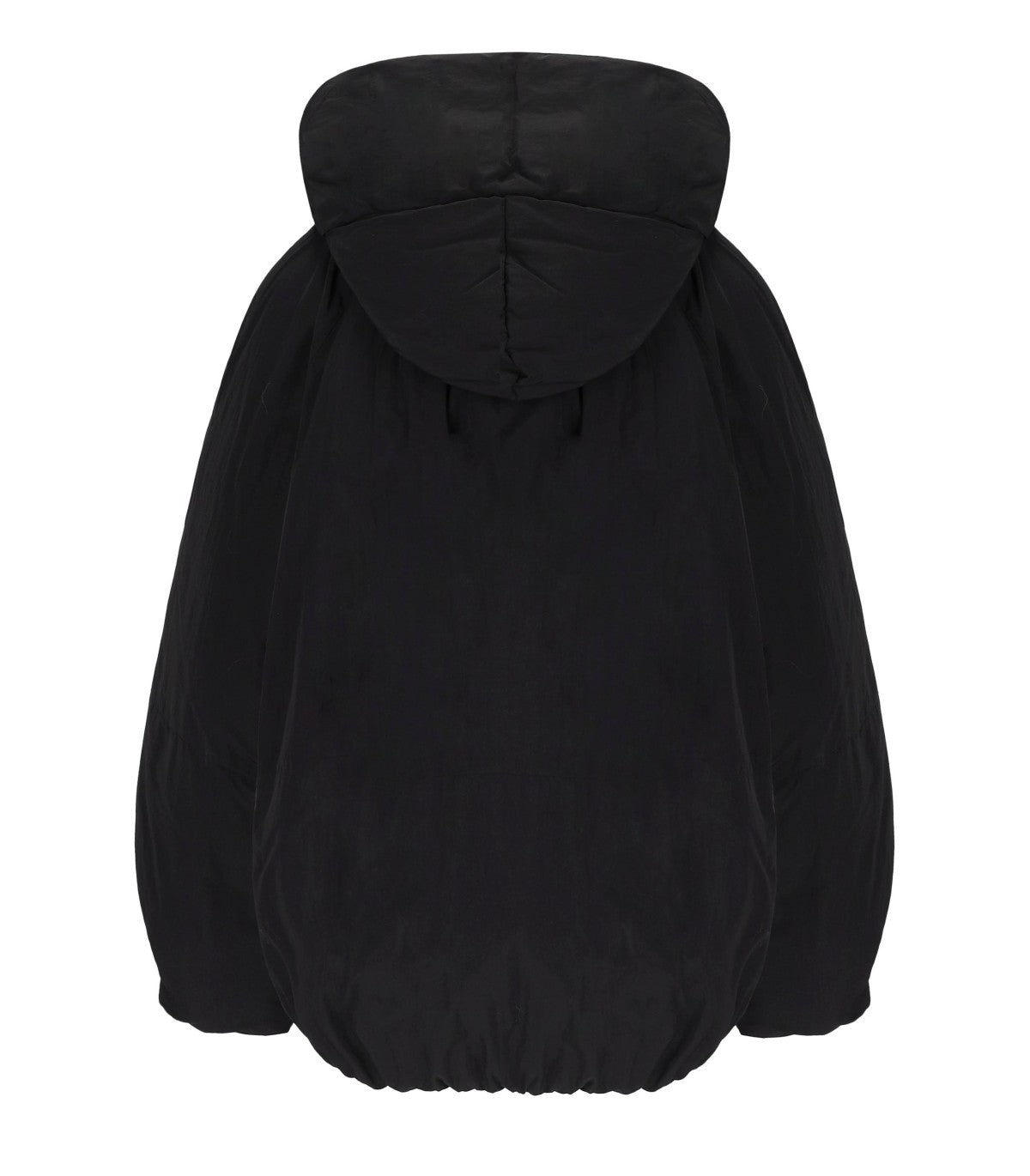 PIUMINO CON SCIARPA PAPIRI NERO MARELLA