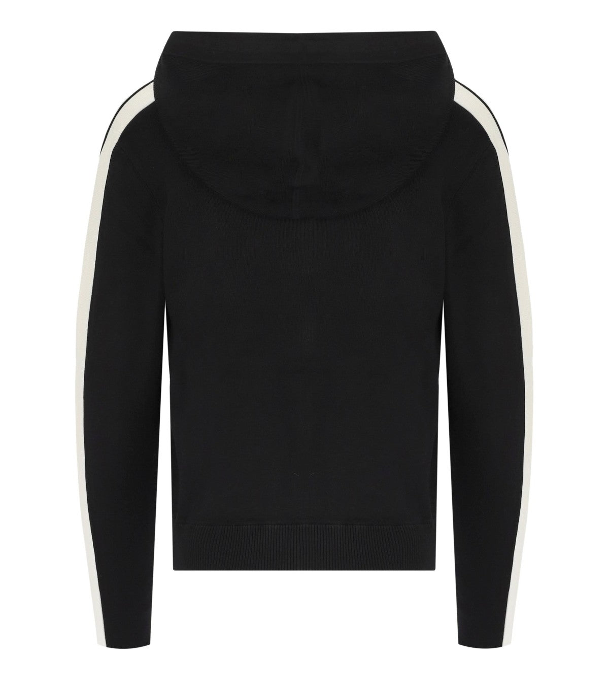 SCHWARZER REISSVERSCHLUSS-SWEATER ELISABETTA FRANCHI