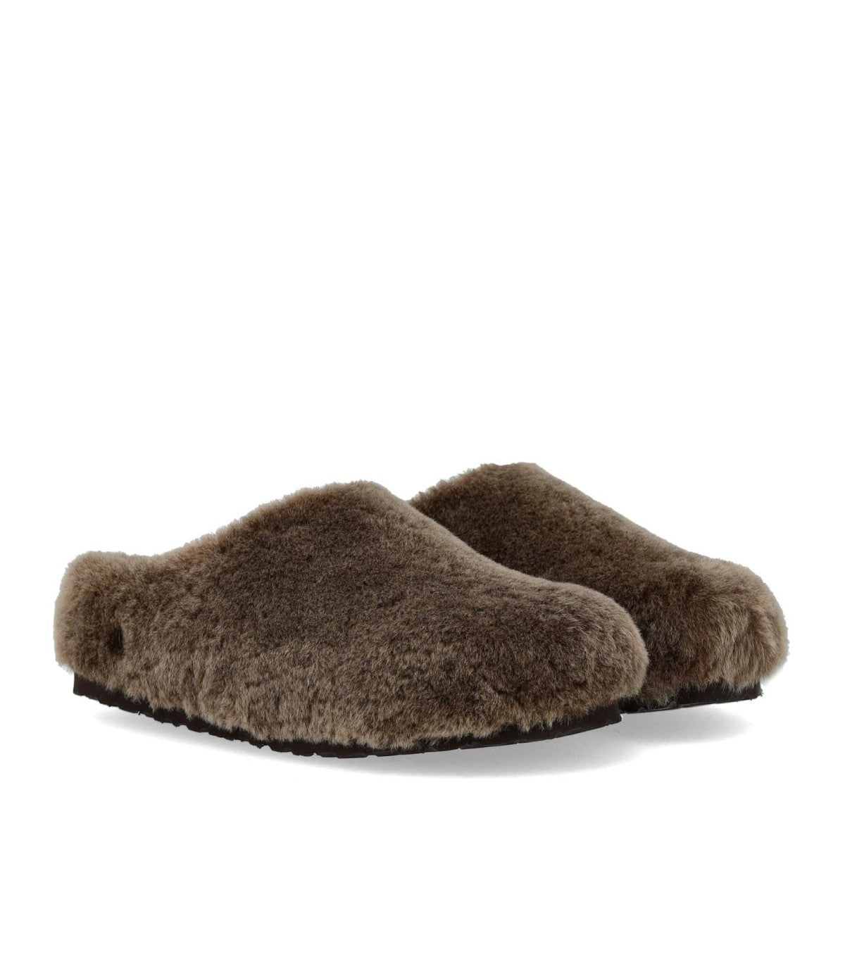 CLOG AMSTERDAM WRAPPED SHERLING GRAY TAUPE BIRKENSTOCK