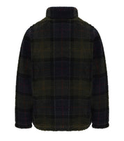 FLEECE TRUI TARTAN GROEN BARBOUR
